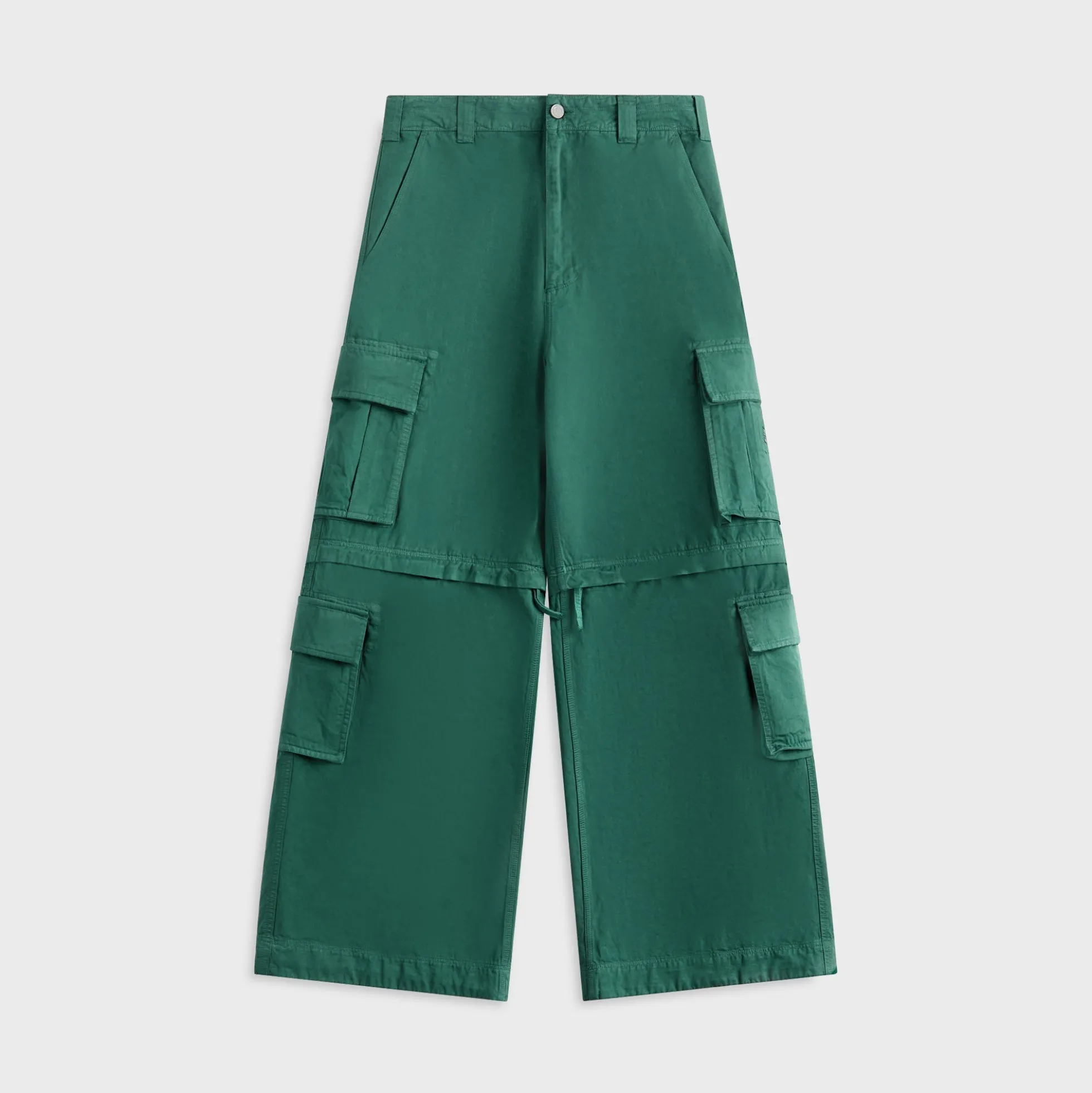 Pantalon cargo à fermeture éclair