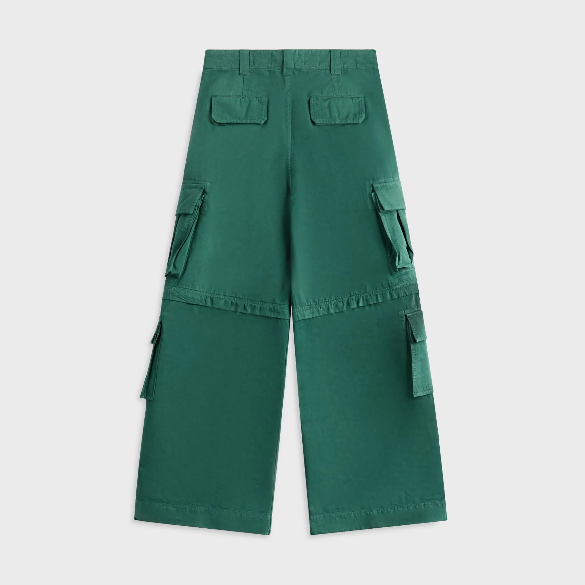 Pantalon cargo à fermeture éclair