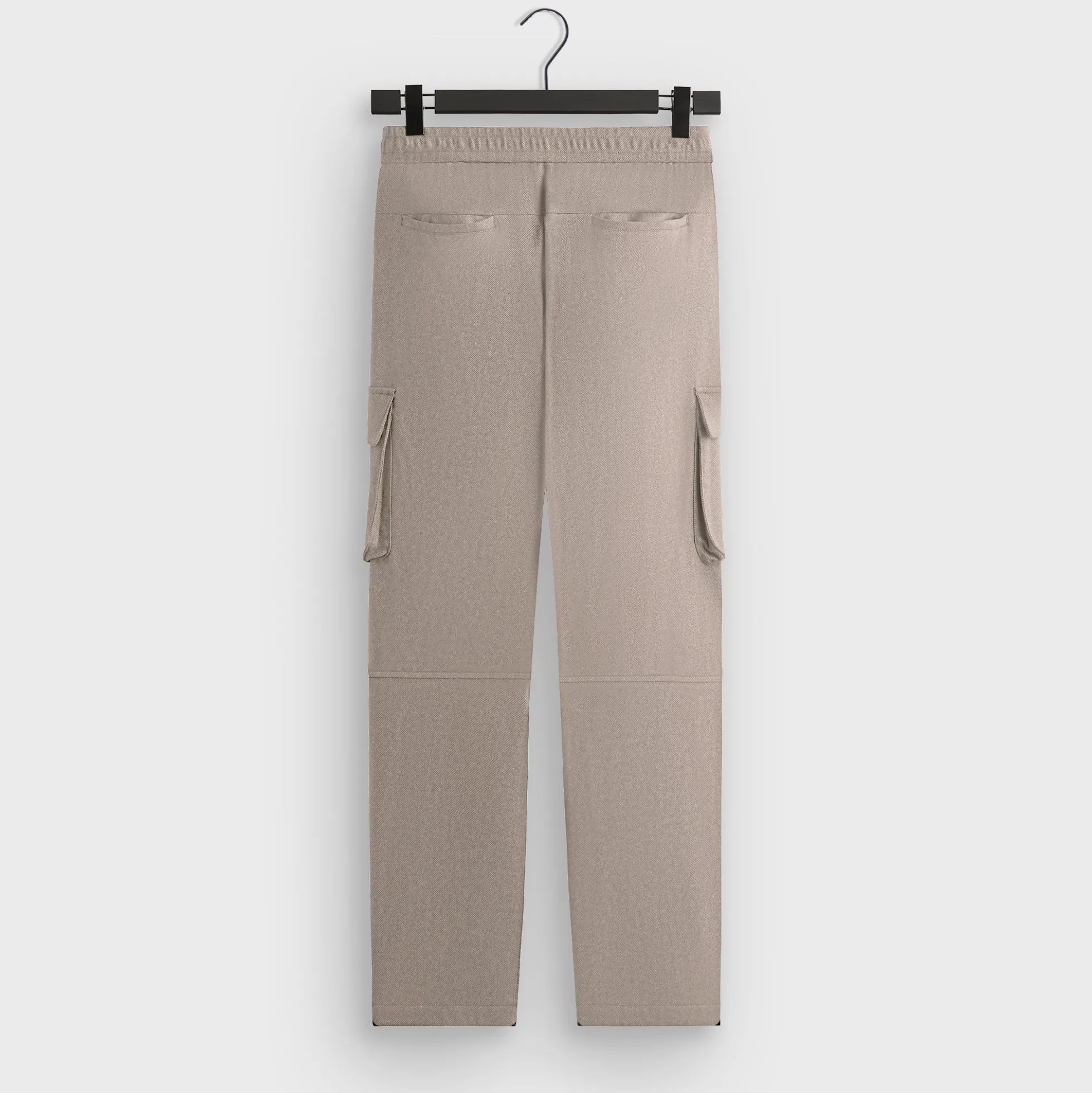 Pantalon cargo plissé Elias en sergé de laine Kith