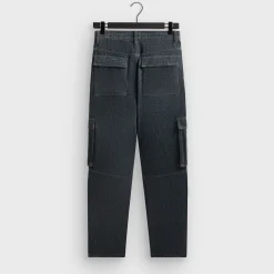Pantalon cargo Zane en velours indigo Kith