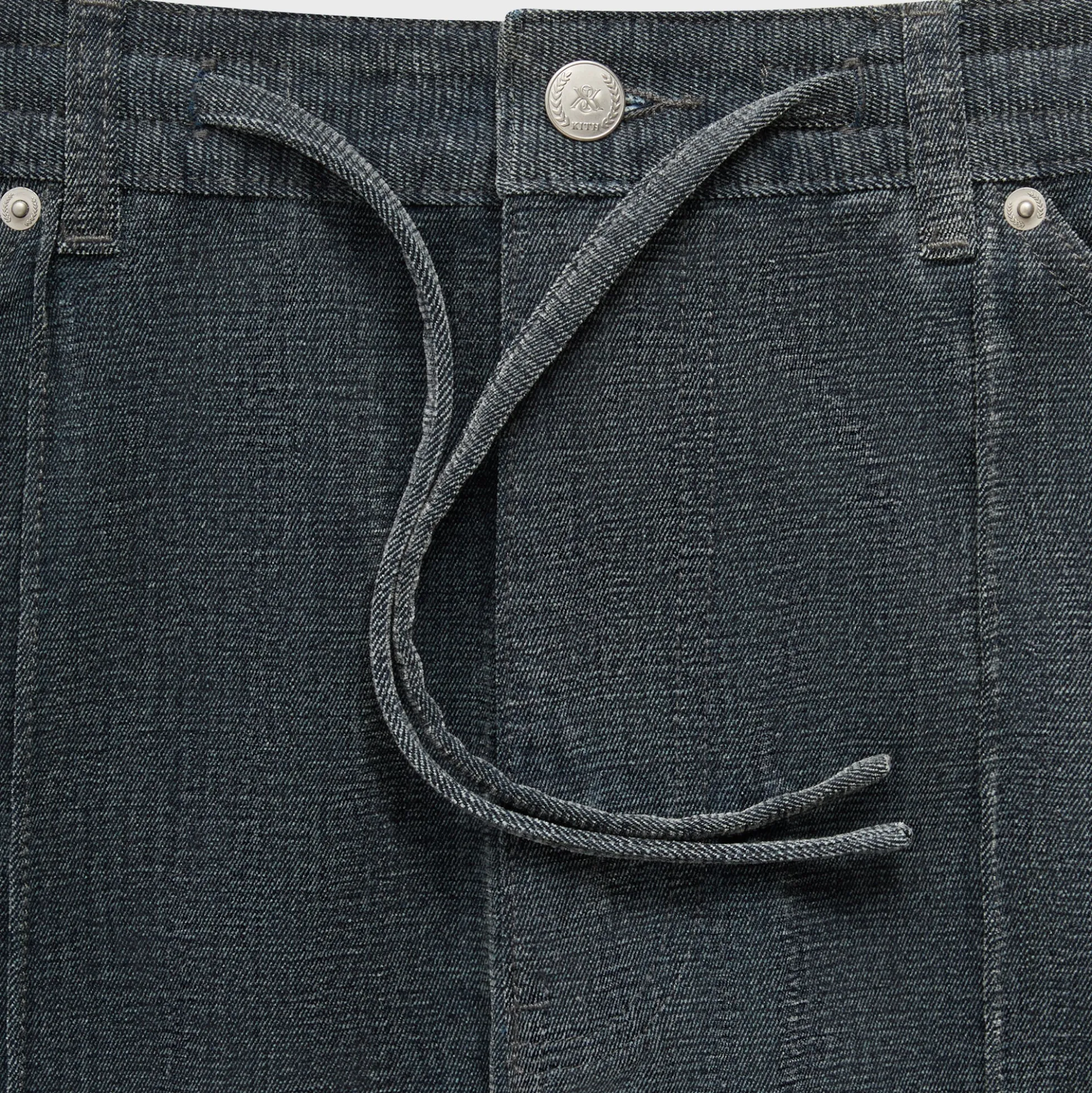 Pantalon cargo Zane en velours indigo Kith