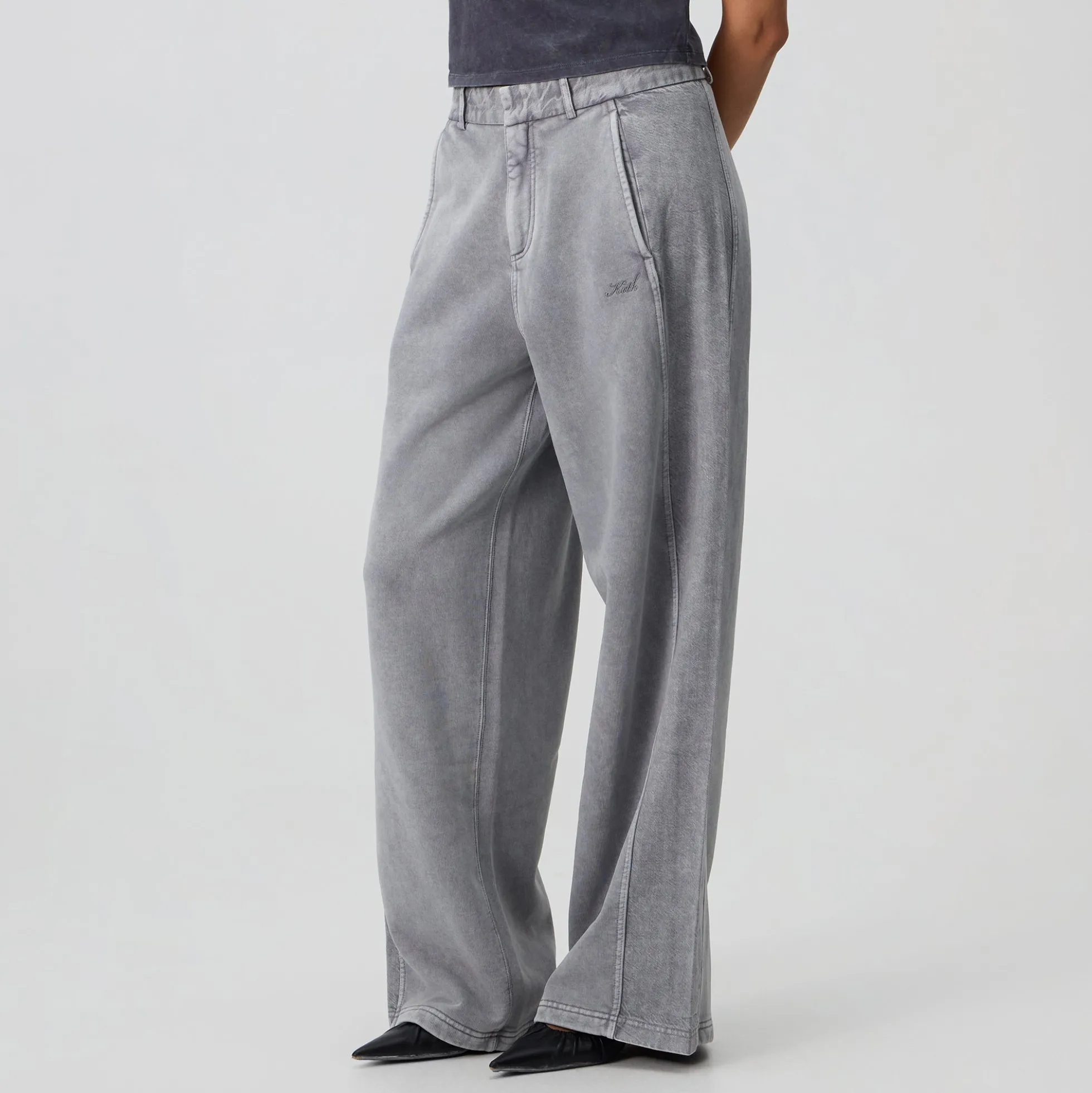 Pantalon de survêtement en denim mélangé Kith Ryo pour femme