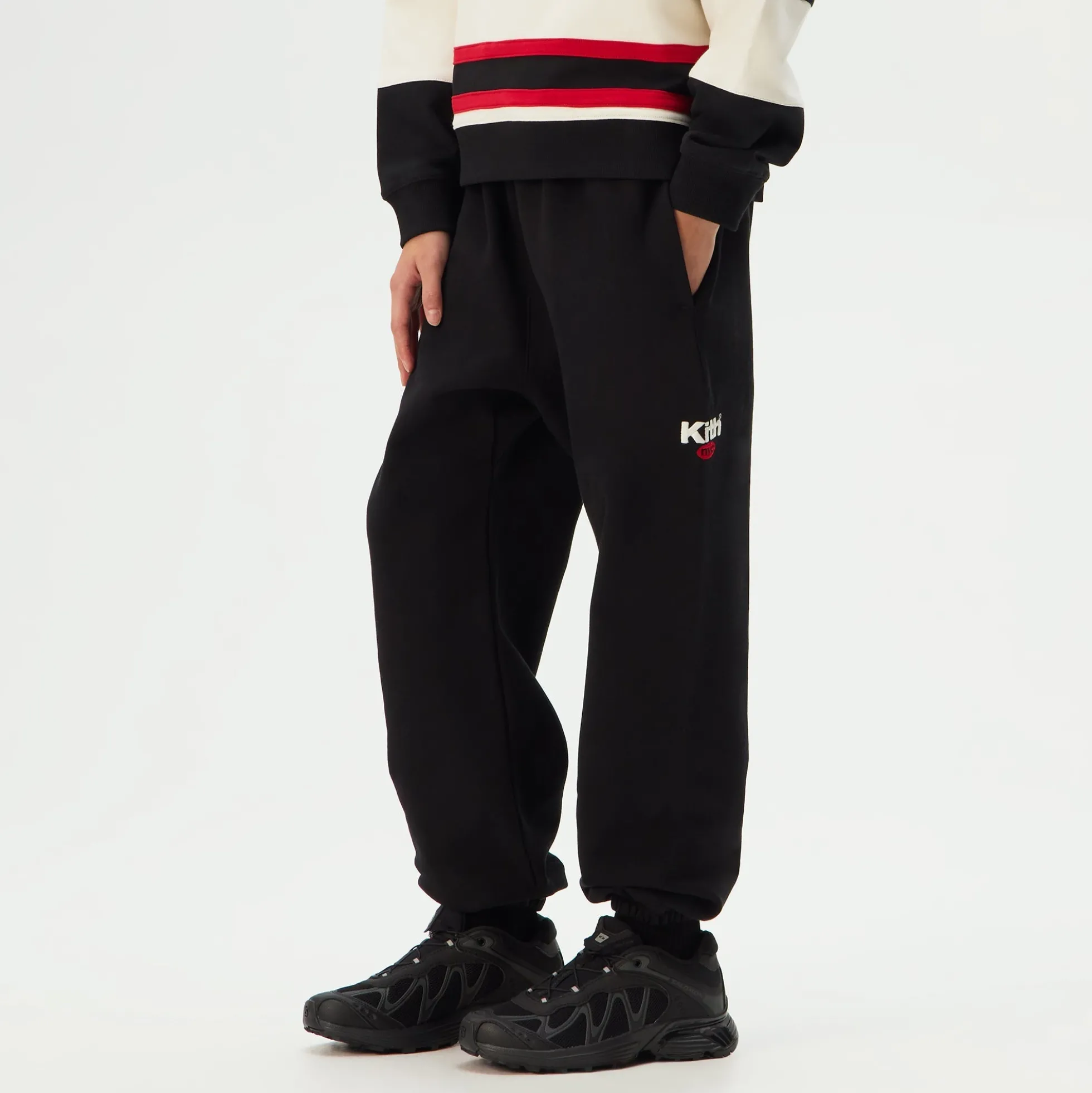 Pantalon de survêtement Kith Kids NYC Nelson avec logo Nimbus