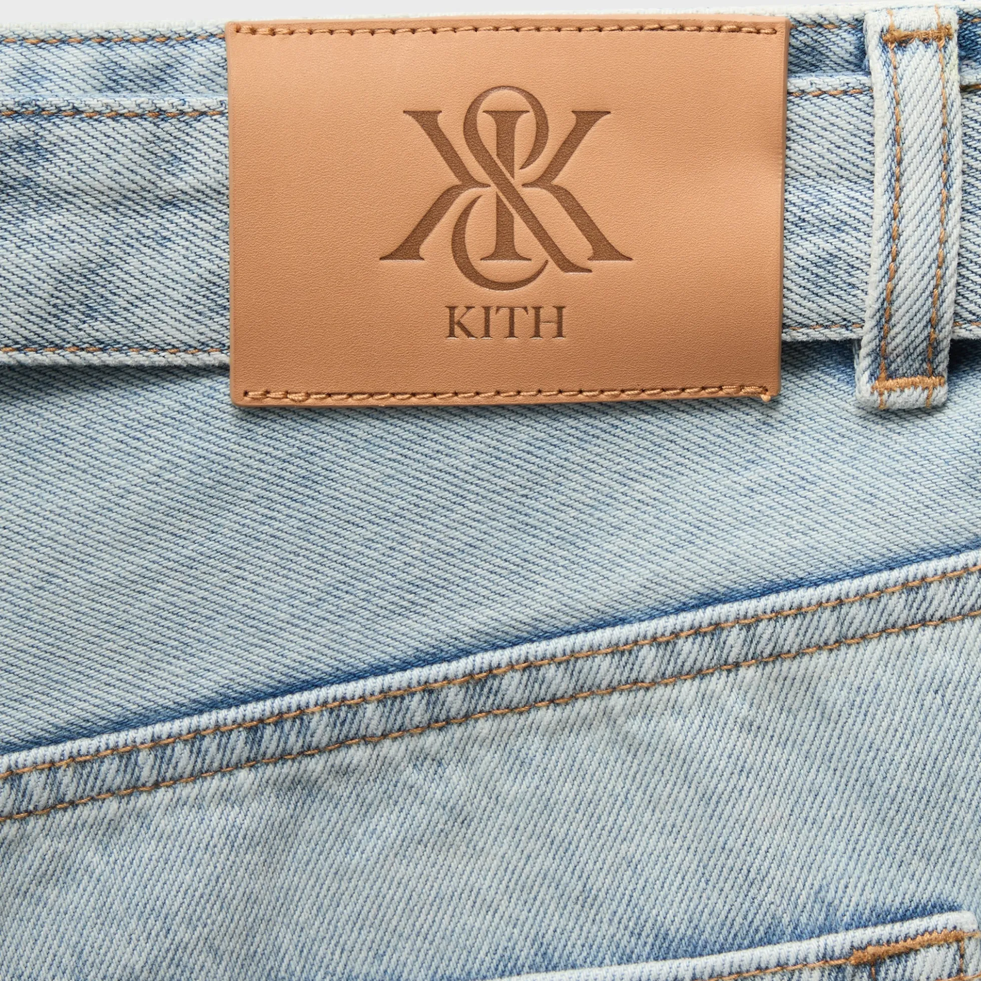 Pantalon en denim Jaime à ceinture Kith