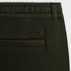 Pantalon Garrison en interlock rayé Kith