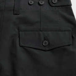 Pantalon à jambes larges et poches