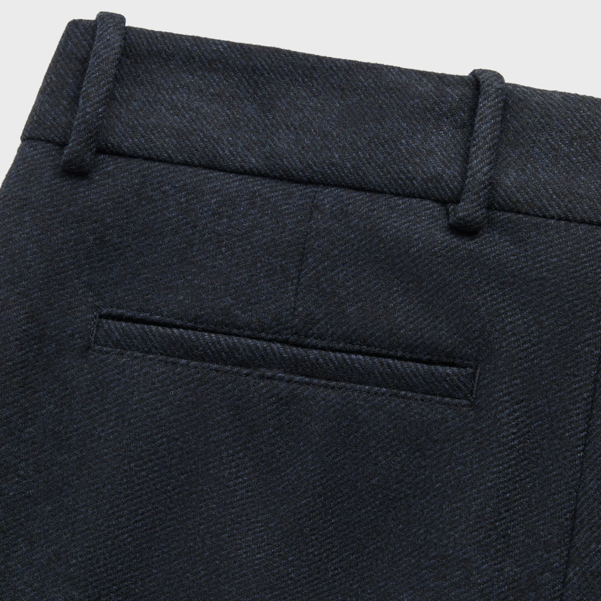 Pantalon plissé Kylan en sergé de laine Kith