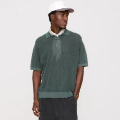 Polo Drew en tricot ouvert Kith