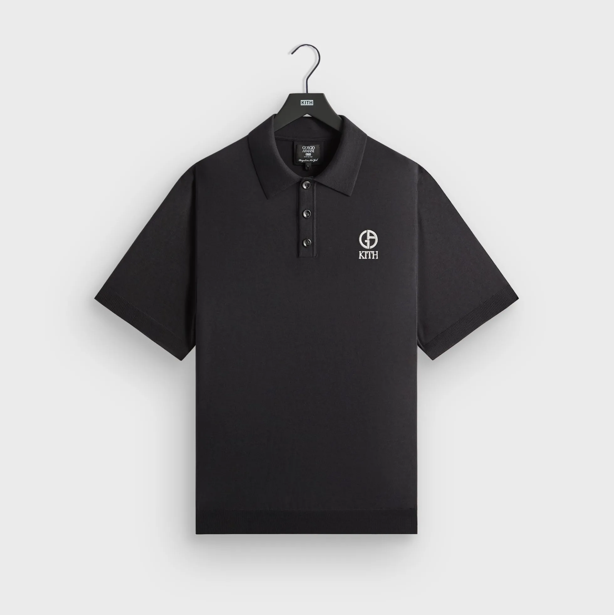 Polo en maille Tilden de Giorgio Armani & Kith