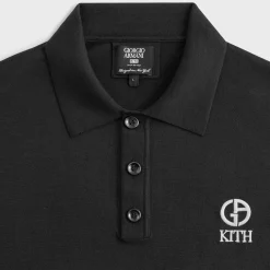 Polo en maille Tilden de Giorgio Armani & Kith