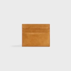 Porte-cartes en daim Giorgio Armani & Kith