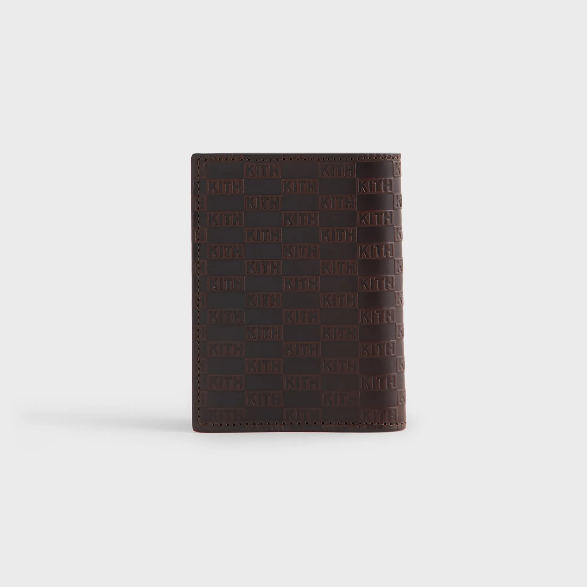 Portefeuille Kith Monogram en cuir à deux volets