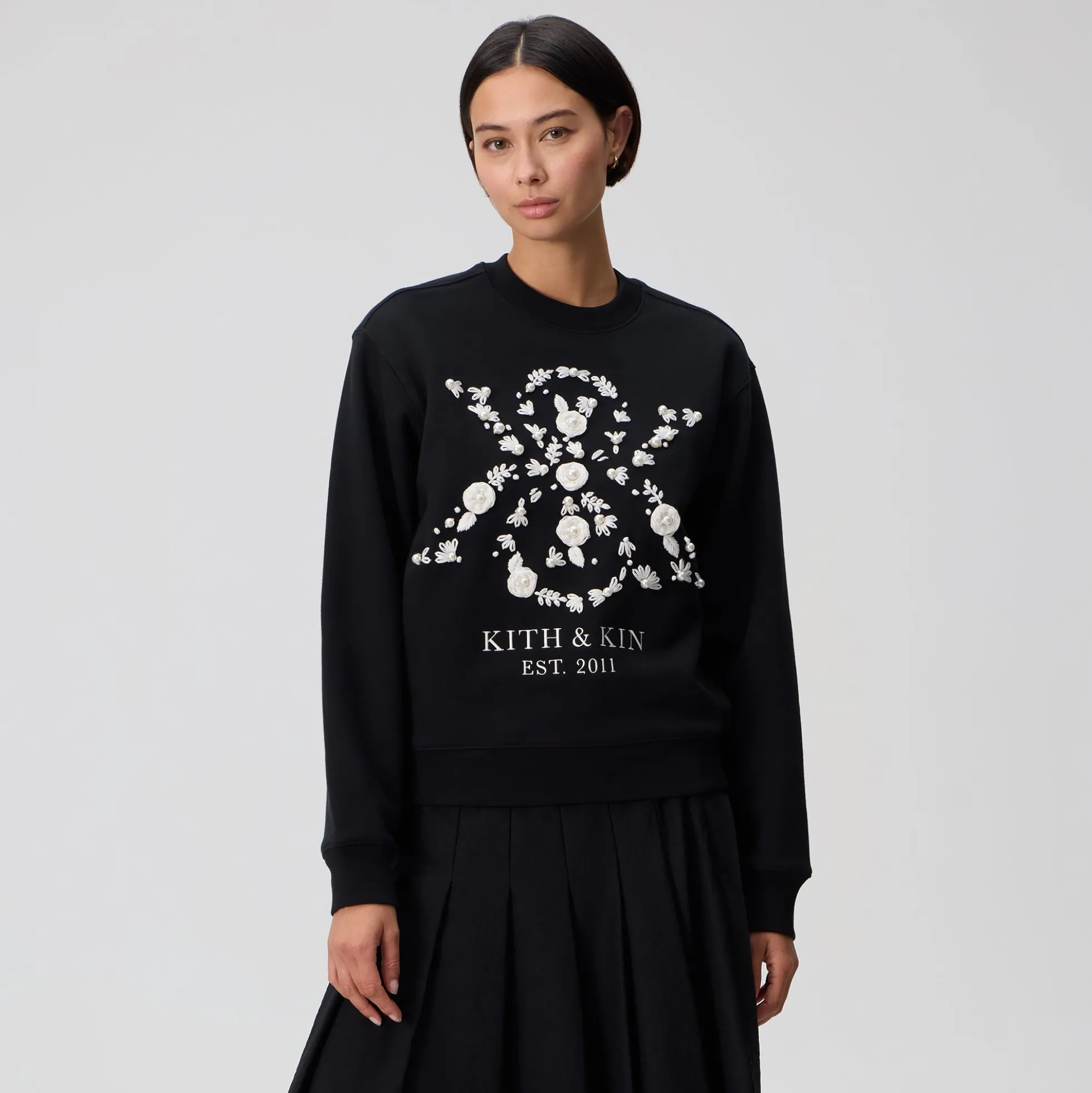 Pull Kith pour femme Ashwin Pearl Crest