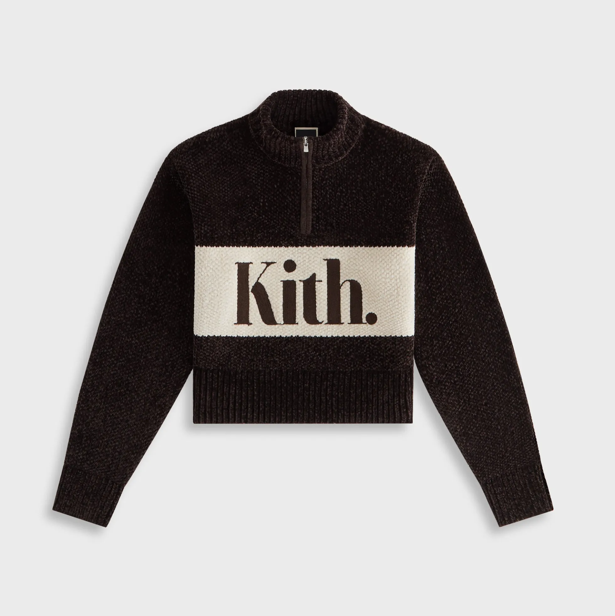 Pull Kith pour femme Hunter II en chenille à quart de zip