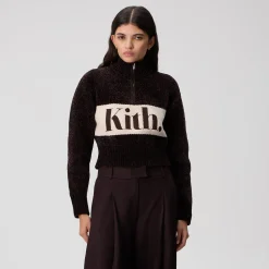 Pull Kith pour femme Hunter II en chenille à quart de zip