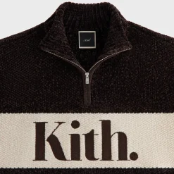 Pull Kith pour femme Hunter II en chenille à quart de zip