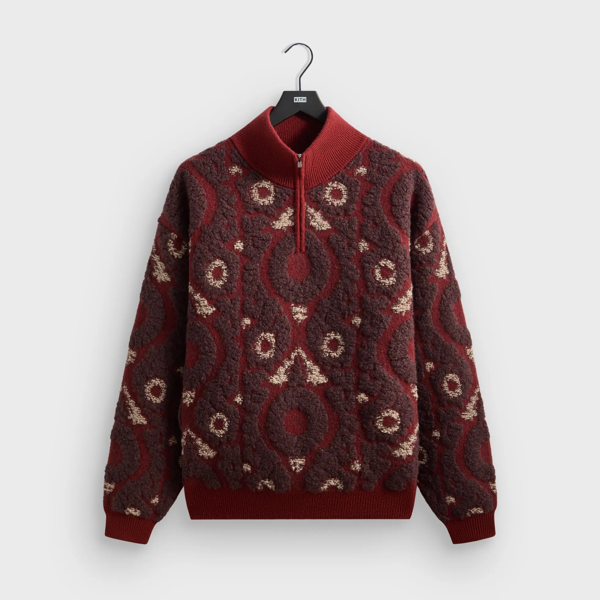 Pull Kith Winter Vine Wyona à col zippé