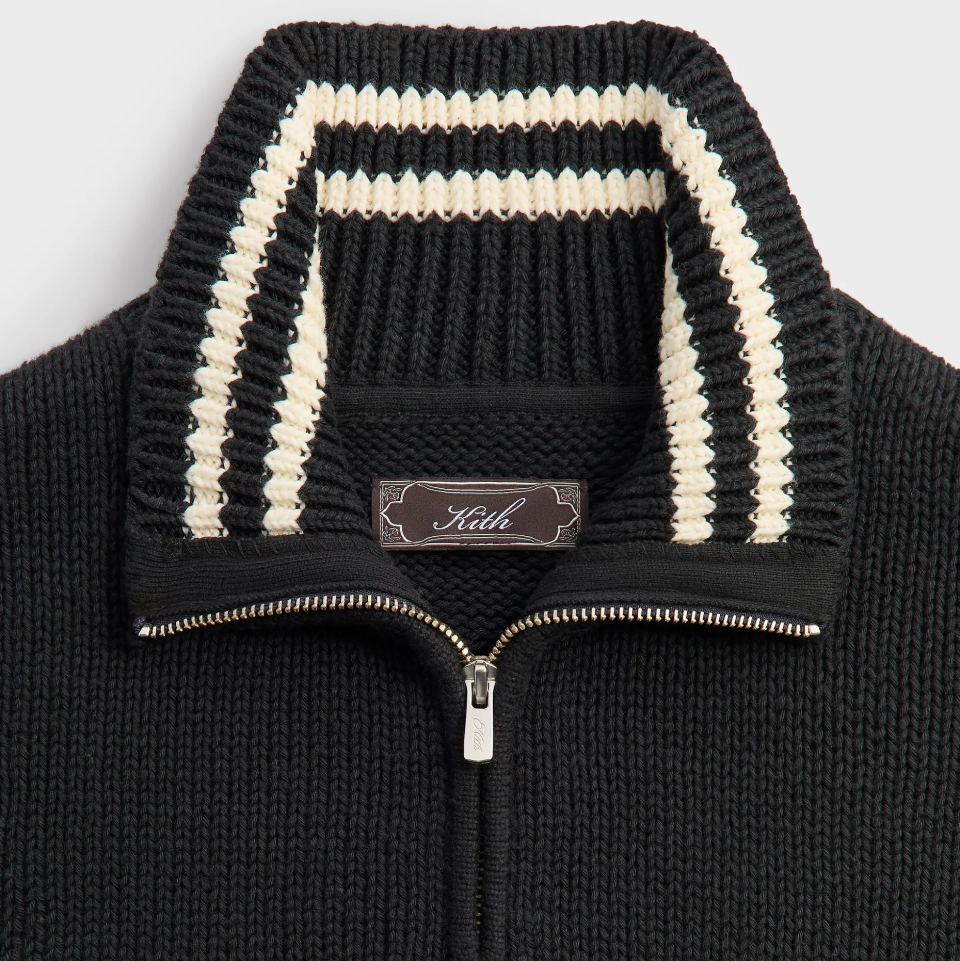 Pull Kith Wyona à fermeture éclair quart de tour