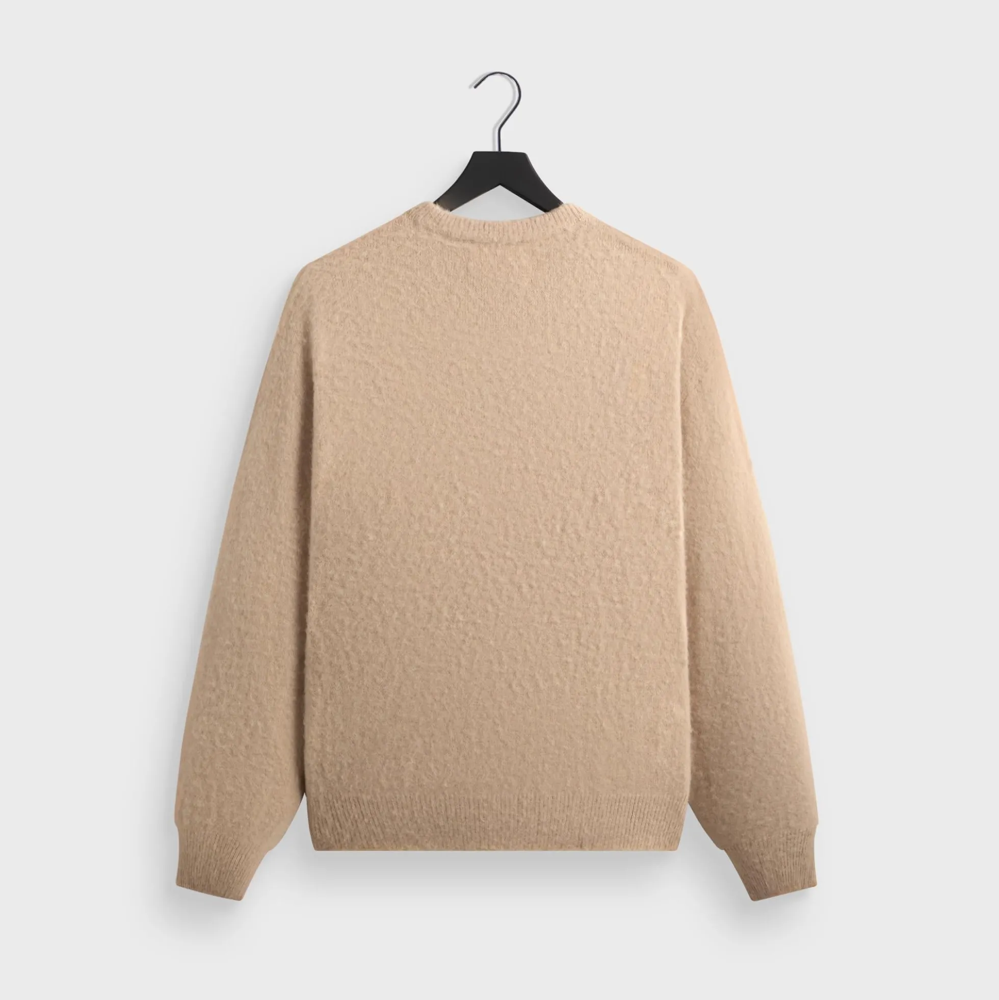 Pull-over à col rond en laine d'alpaga tricotée Kith 101 pour ssstein