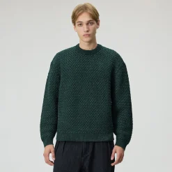 Pull ras du cou en chenille tissée &Kin Lewis