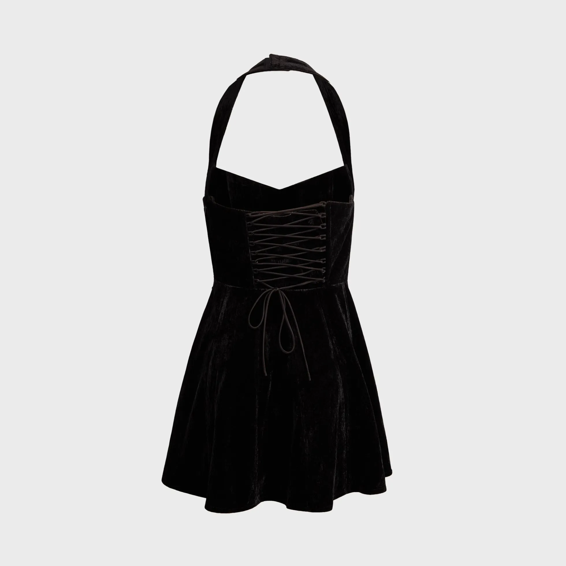 Robe dos nu en velours Juliette de