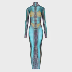Robe midi imprimée Réédition