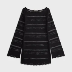 Robe mini en dentelle à logo Odette Lisa for Kith pour femme
