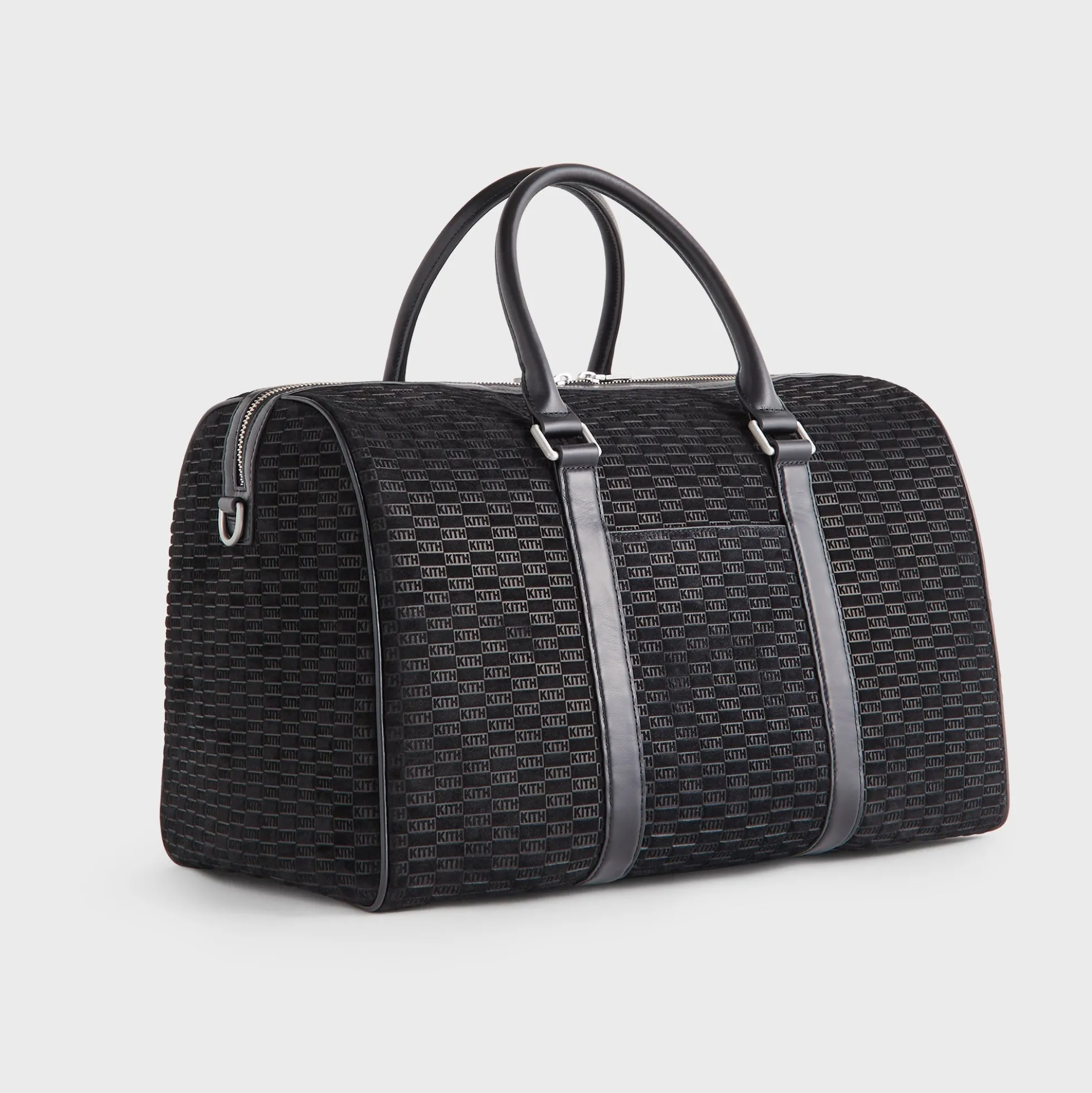 Sac de voyage Kith K40 en daim monogrammé