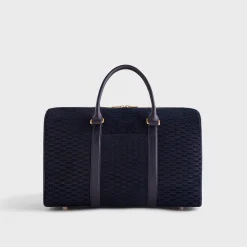 Sac de voyage Kith K40 en daim monogrammé