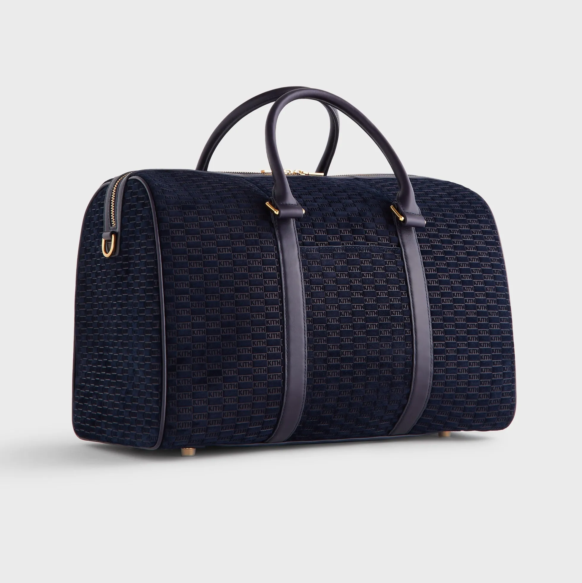 Sac de voyage Kith K40 en daim monogrammé