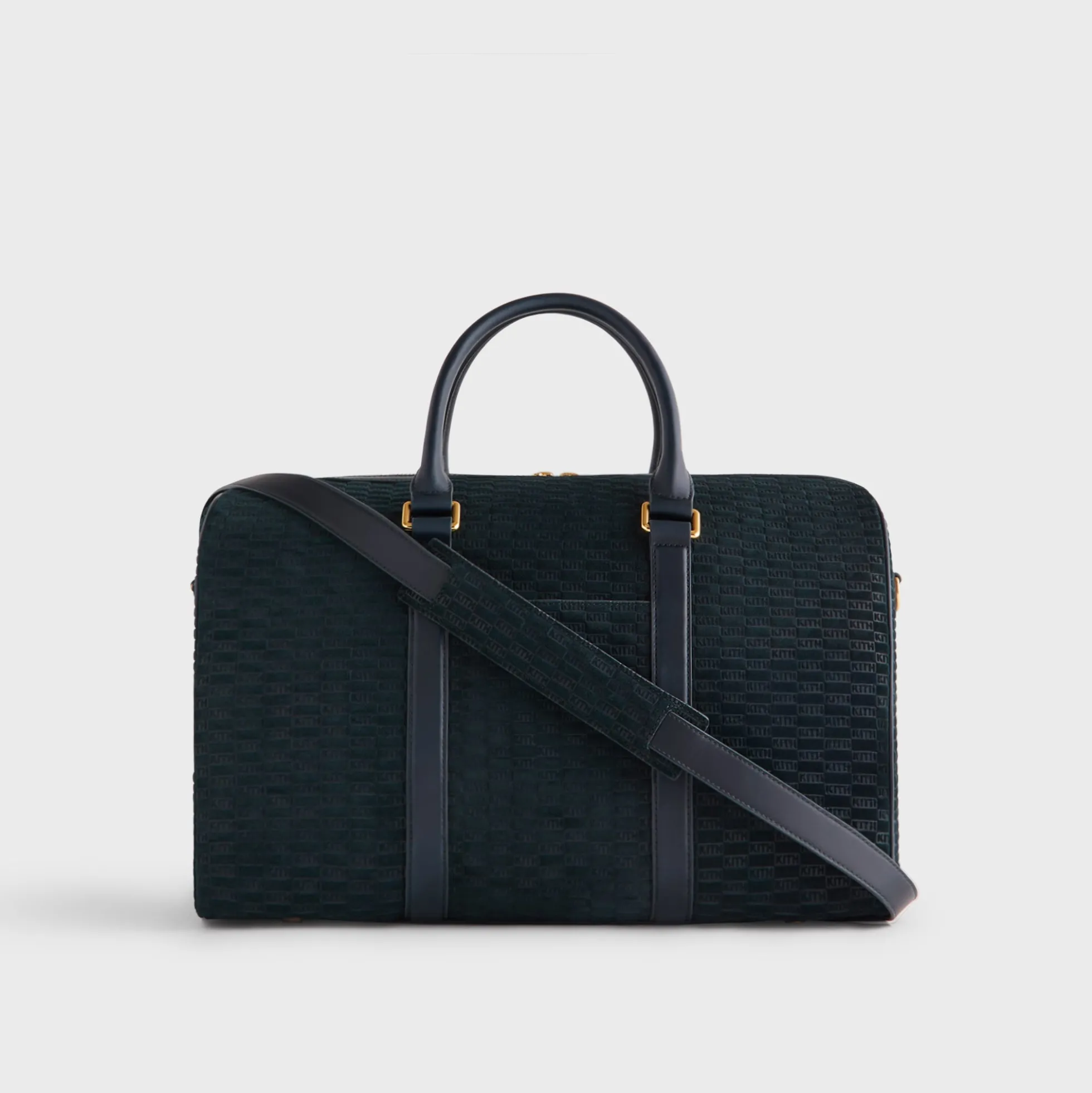 Sac de voyage Kith K40 en daim monogrammé