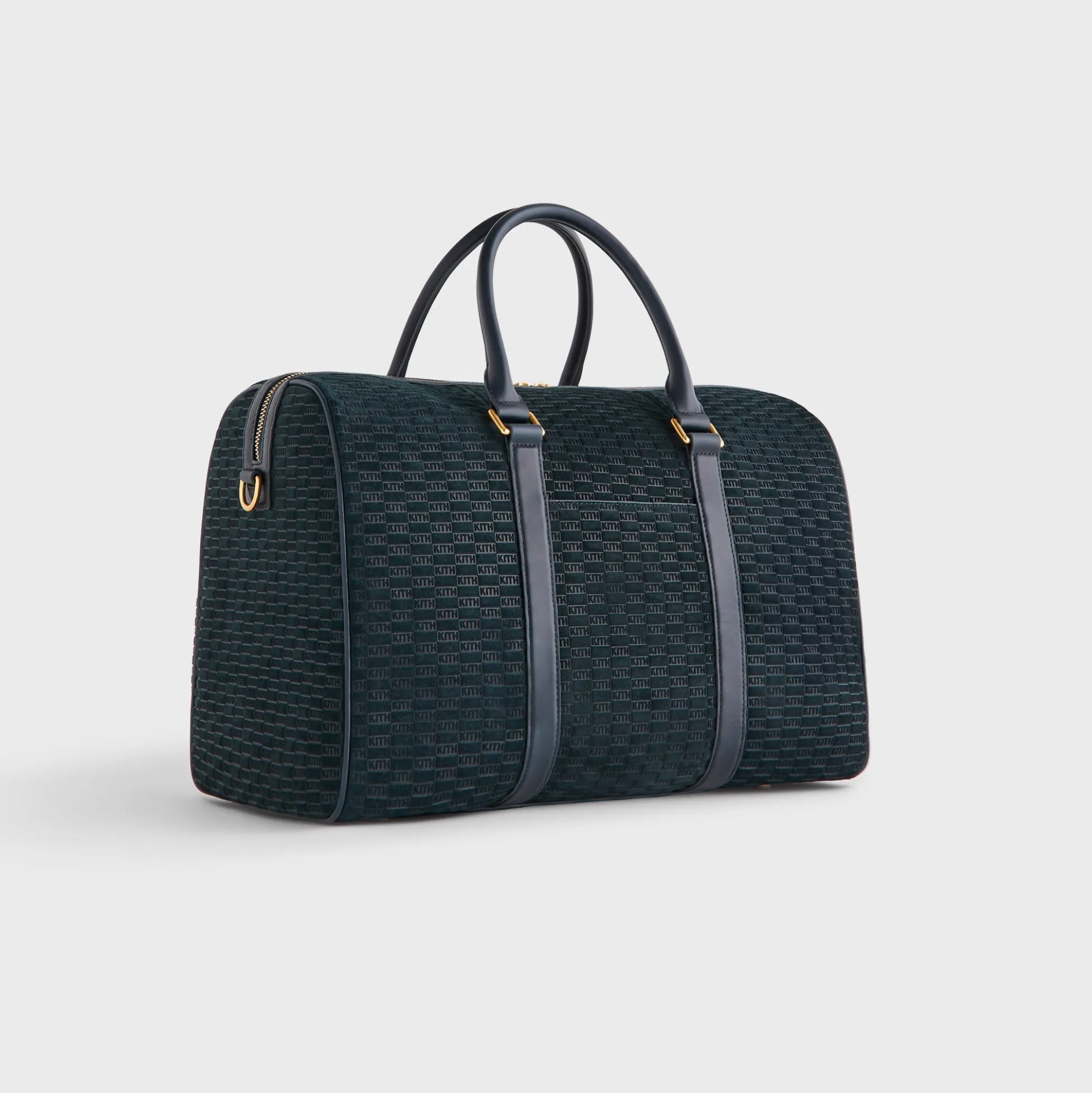 Sac de voyage Kith K40 en daim monogrammé