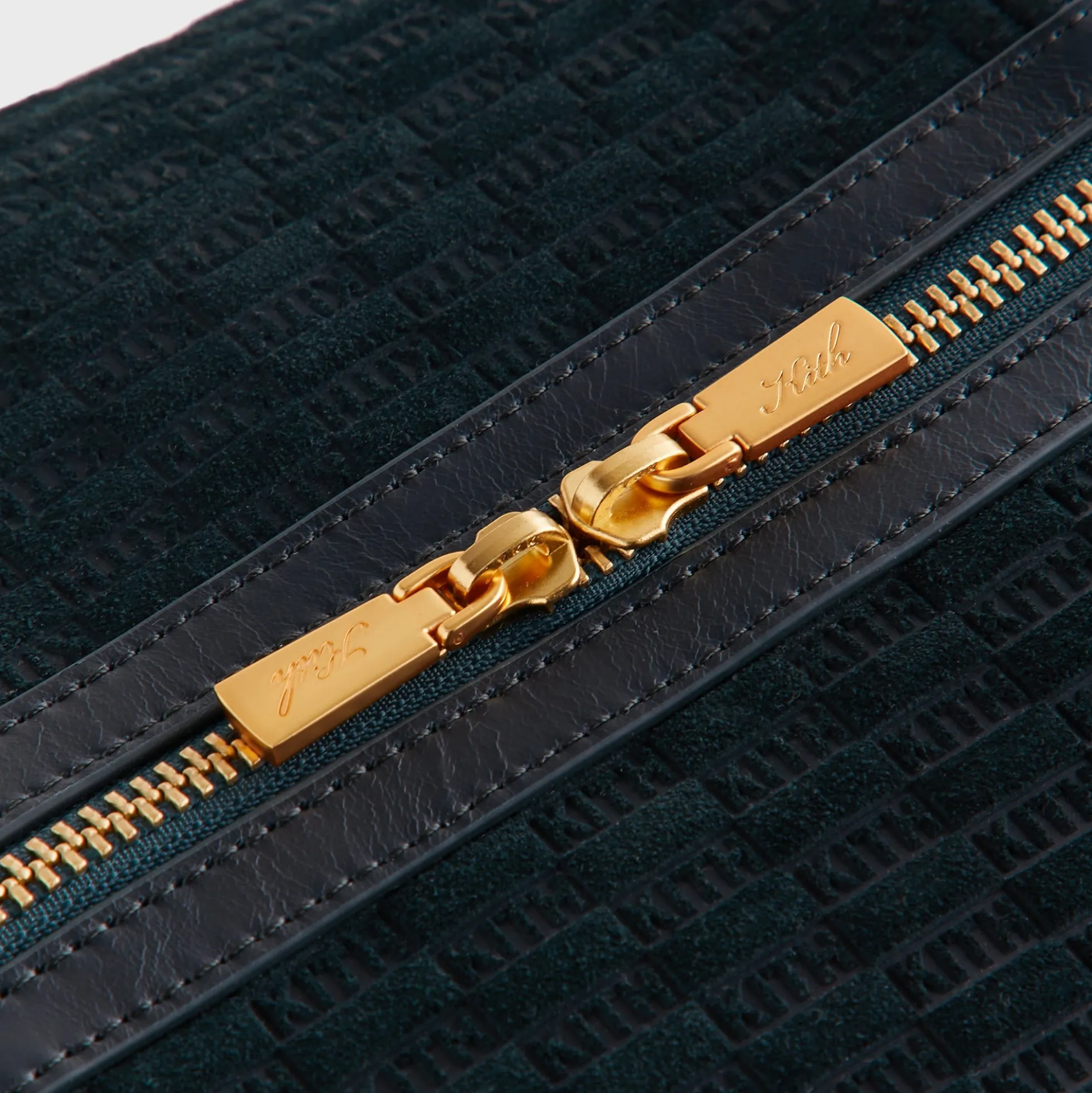 Sac de voyage Kith K40 en daim monogrammé