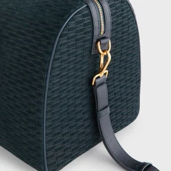 Sac de voyage Kith K40 en daim monogrammé