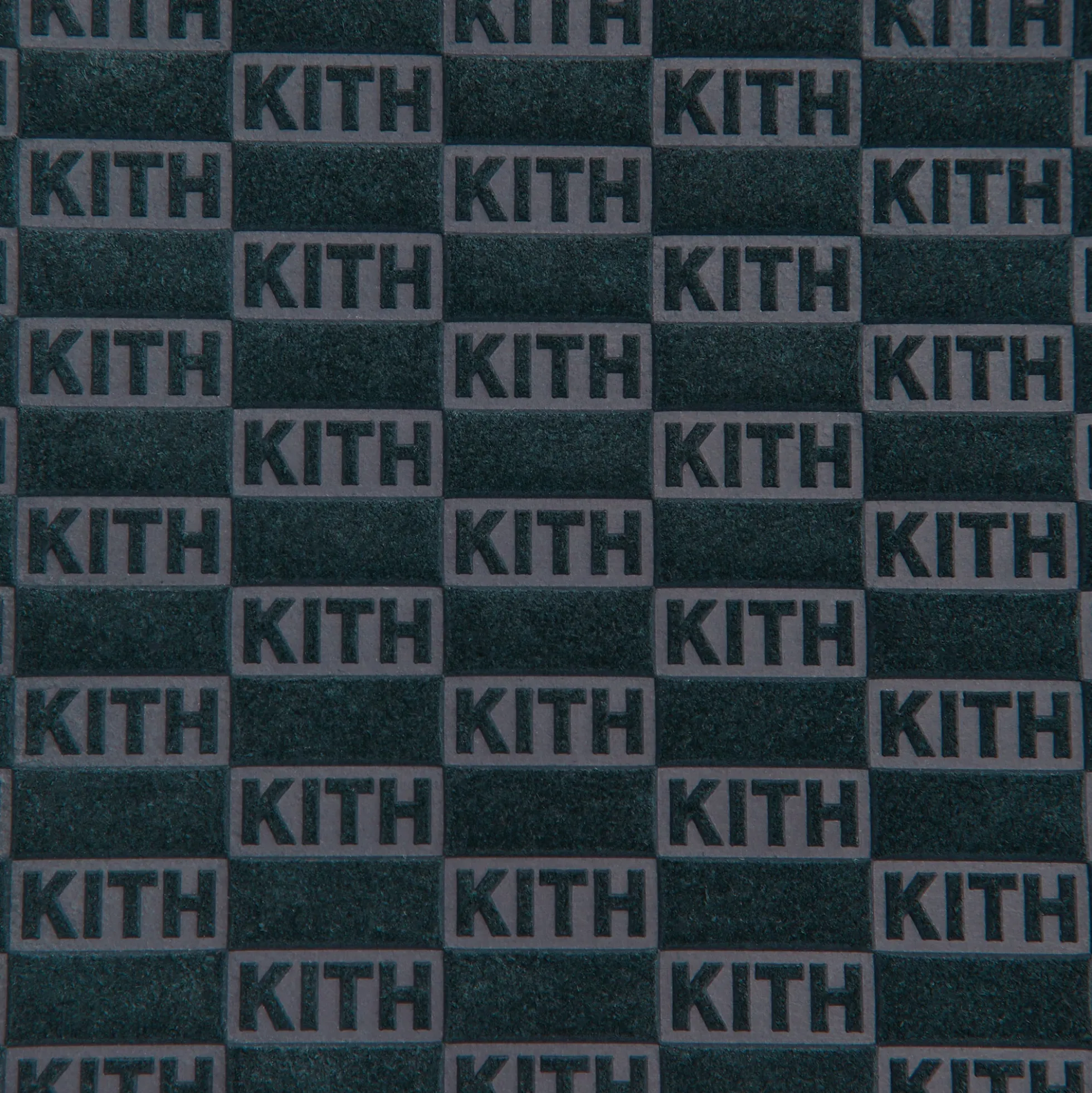 Sac de voyage Kith K40 en daim monogrammé