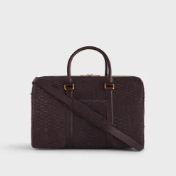 Sac de voyage Kith K40 en daim monogrammé