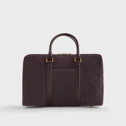 Sac de voyage Kith K40 en daim monogrammé