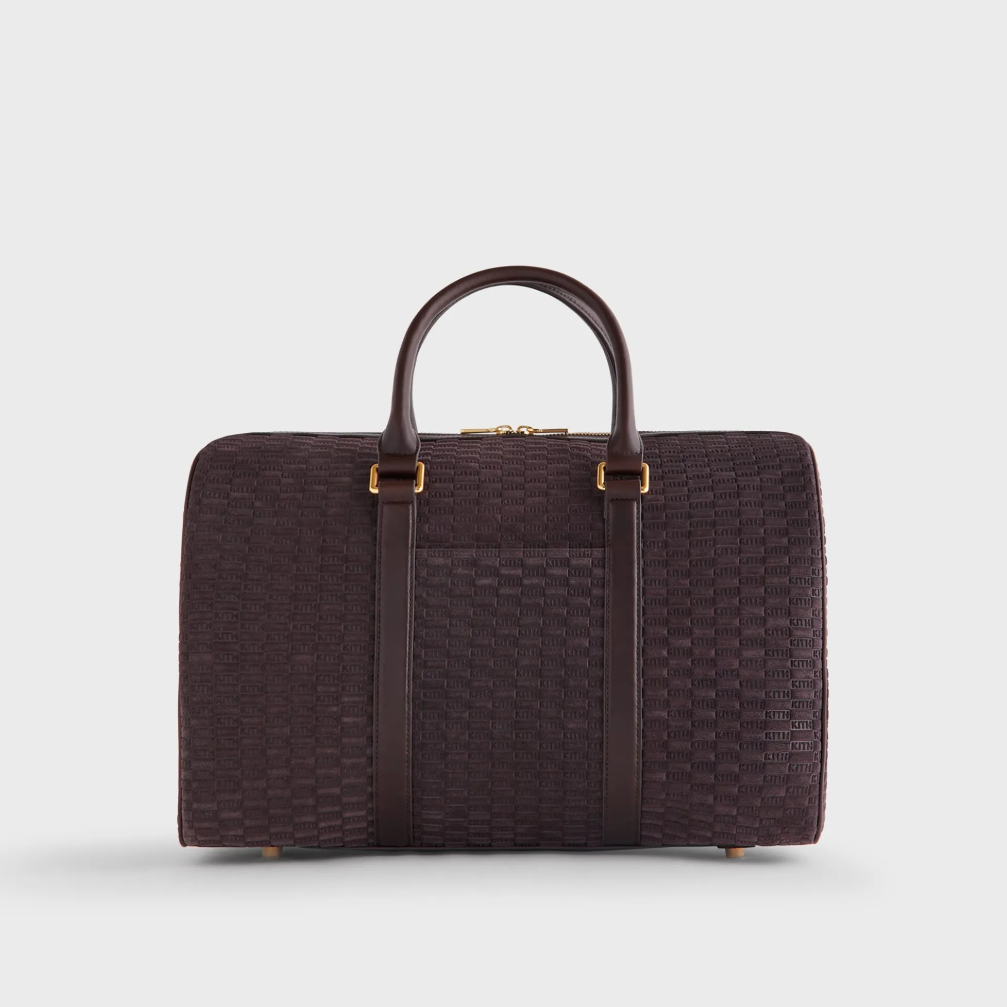 Sac de voyage Kith K40 en daim monogrammé