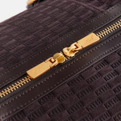 Sac de voyage Kith K40 en daim monogrammé