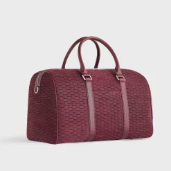 Sac de voyage Kith K40 en daim monogrammé