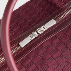 Sac de voyage Kith K40 en daim monogrammé