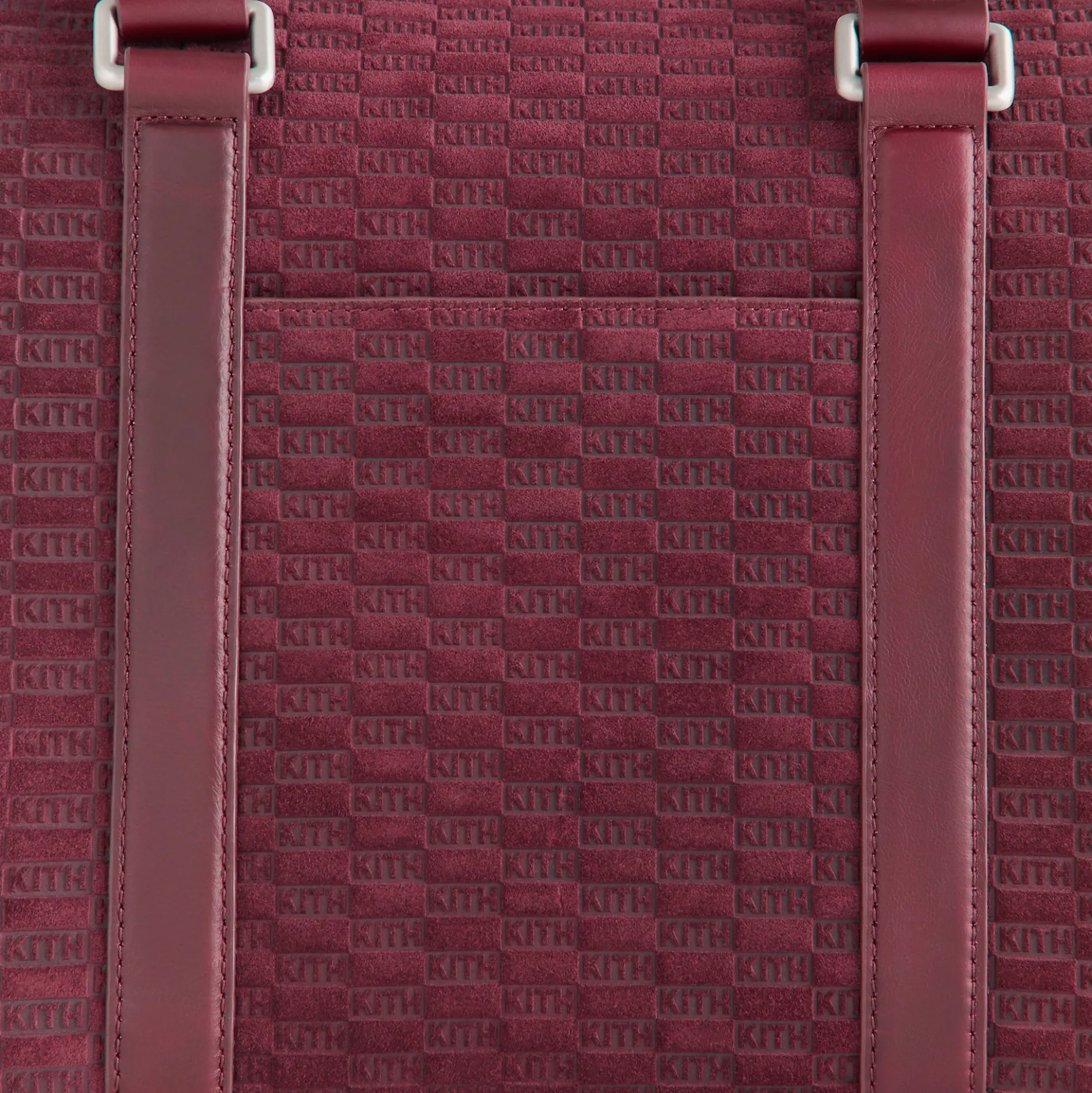 Sac de voyage Kith K40 en daim monogrammé