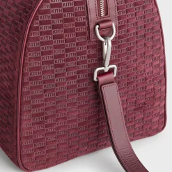 Sac de voyage Kith K40 en daim monogrammé