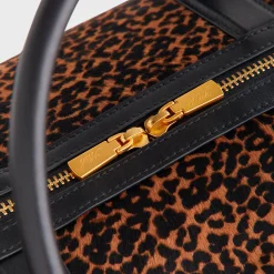 Sac de voyage Kith K40 en poil de poney imprimé léopard