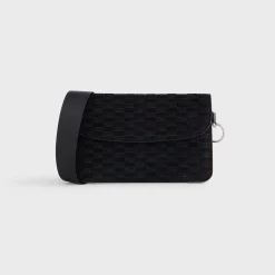 Sac enveloppe en daim Kith Monogram K20