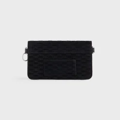 Sac enveloppe en daim Kith Monogram K20