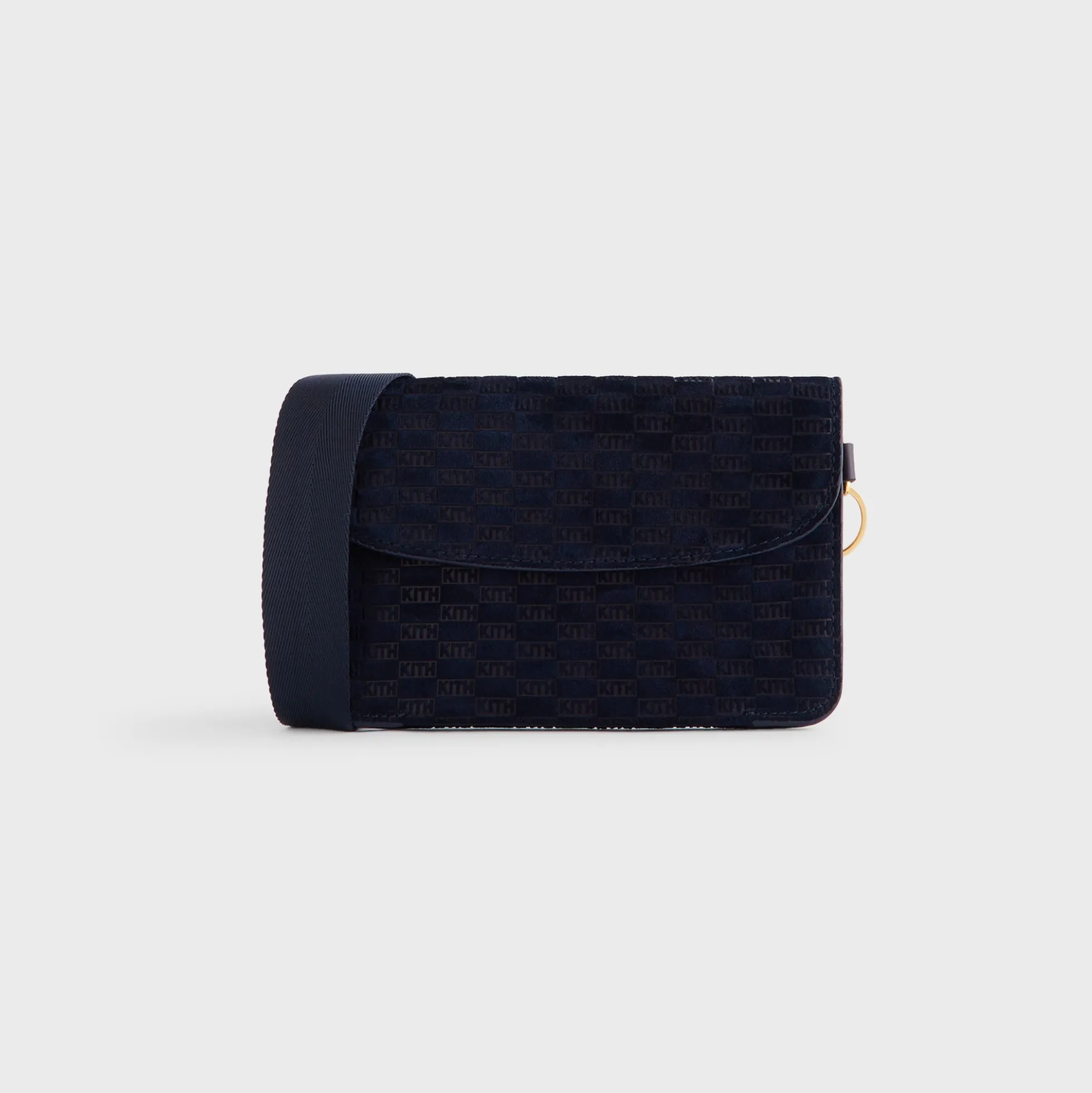 Sac enveloppe en daim Kith Monogram K20