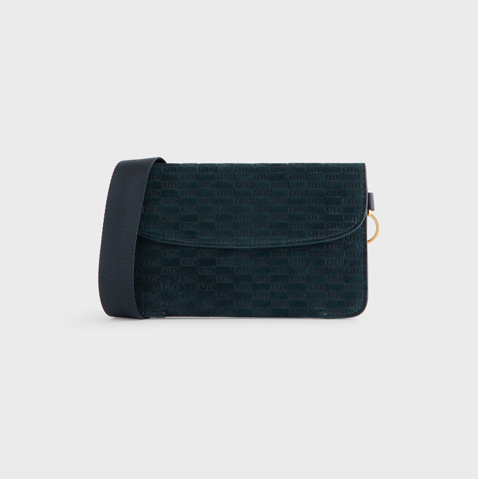 Sac enveloppe en daim Kith Monogram K20