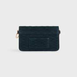 Sac enveloppe en daim Kith Monogram K20