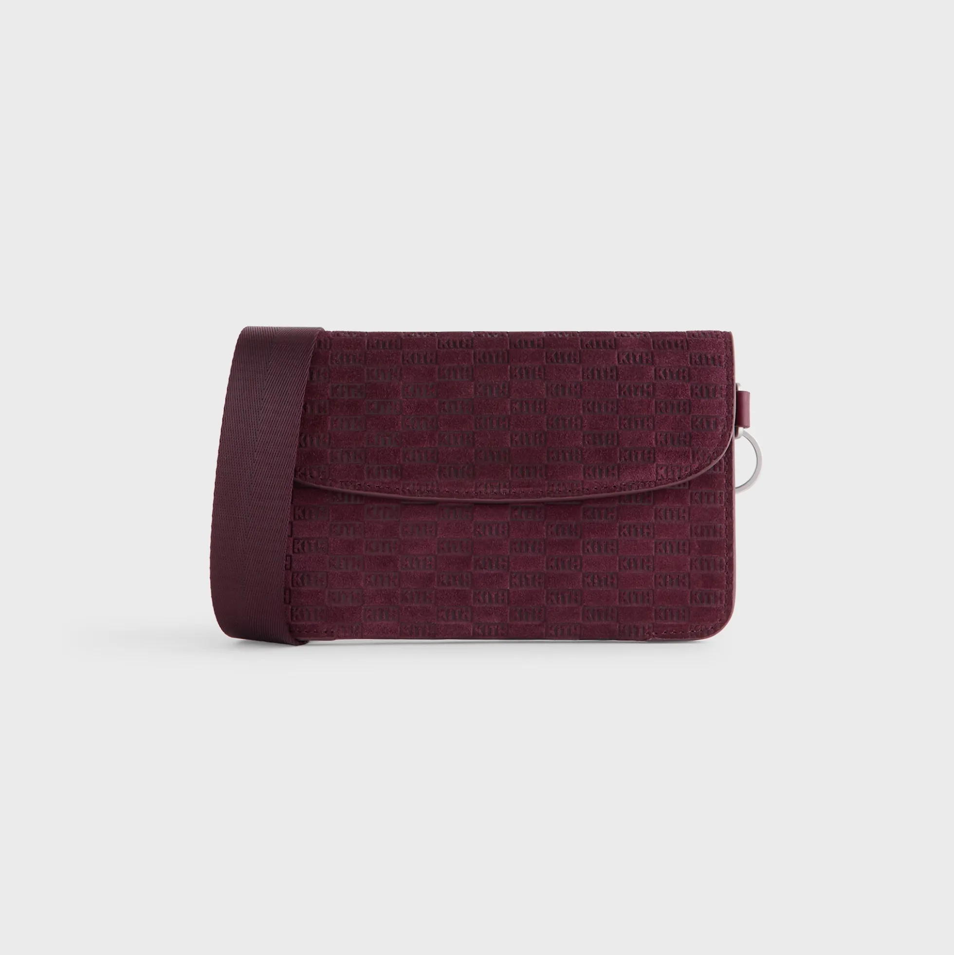 Sac enveloppe en daim Kith Monogram K20